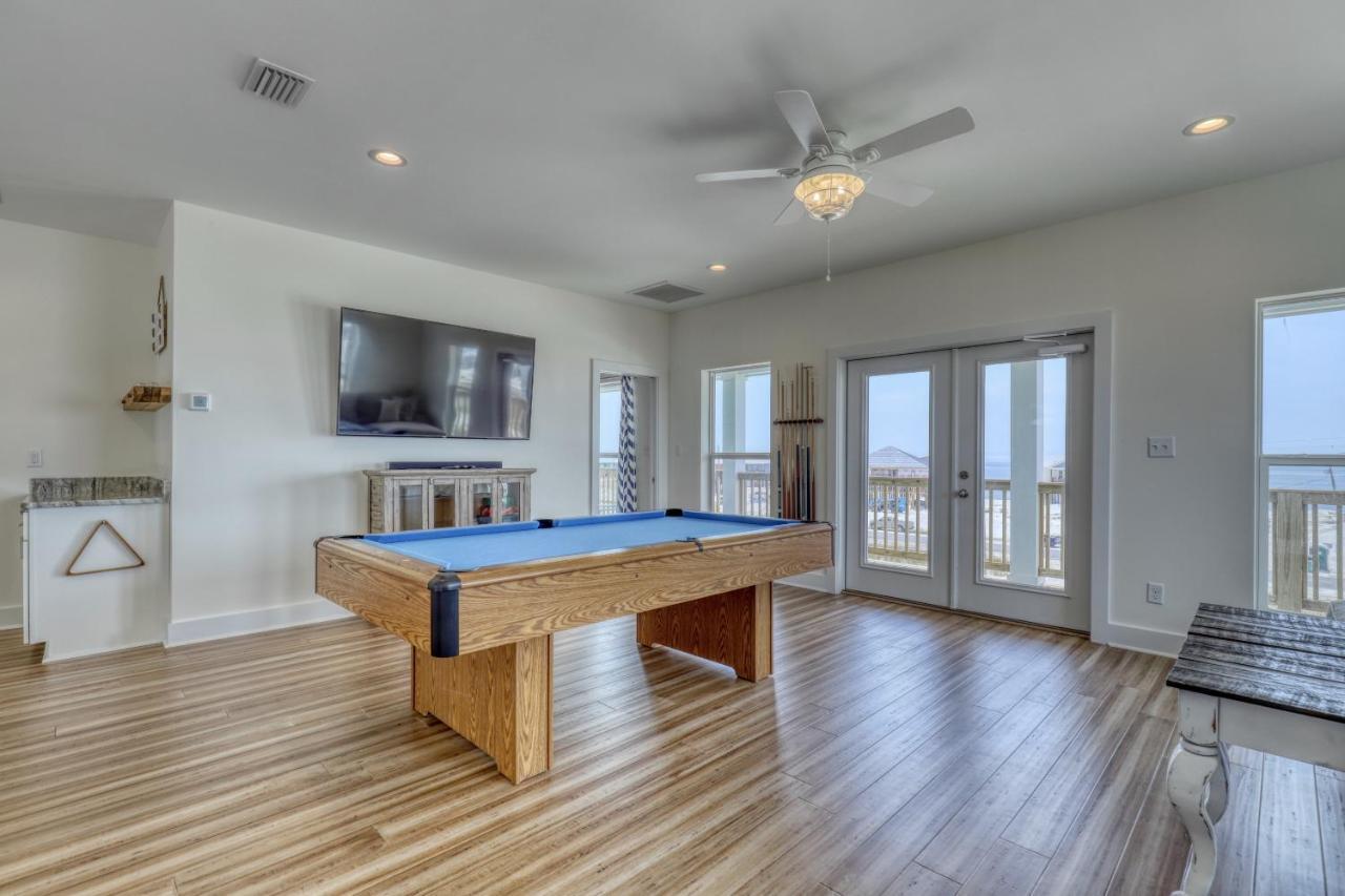 Salty Seahorse - Waterfront! Pet Friendly! Game Room, Pool Table, Beautiful Views - Room For The Whole Family Home Dauphin Island Exterior foto
