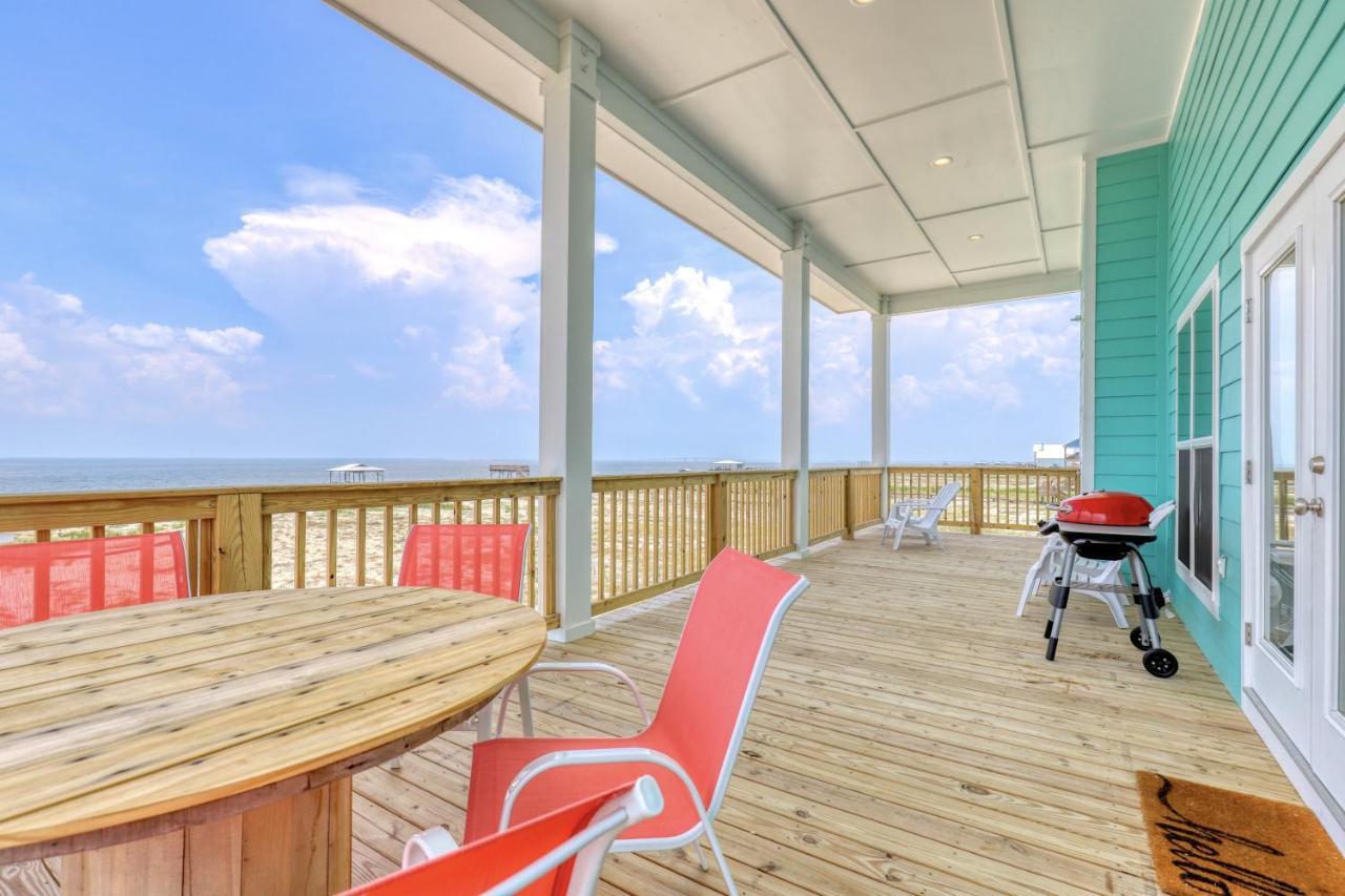 Salty Seahorse - Waterfront! Pet Friendly! Game Room, Pool Table, Beautiful Views - Room For The Whole Family Home Dauphin Island Exterior foto